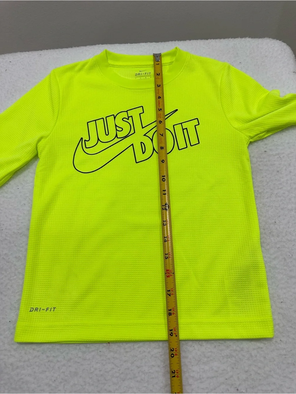 Boy’s Nike Long Sleeve 'Just Do It' Dri-FIT Shirt